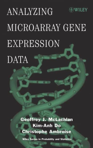 Image of - Analyzing Microarray Gene Expression Data