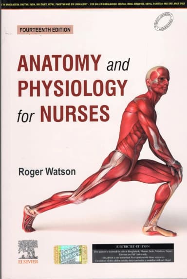 Image of - Anatomy Adn Physiology For Nurses 14th Editiond | Paperback