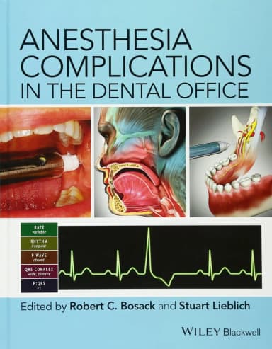 Image of - Anesthesia Complications in the Dental Office | Hardcover