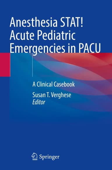 Image of - Anesthesia Stat Acute Pediatric Emergencies In Pacu A Clinical Casebook | Paperback