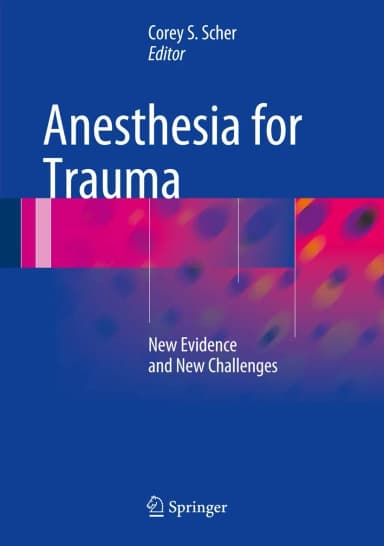 Image of - Anesthesia for Trauma | Hardcover