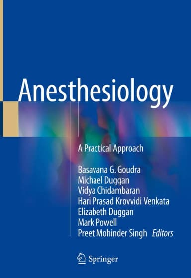 Image of - Anesthesiology A Practical Approach | Hardcover