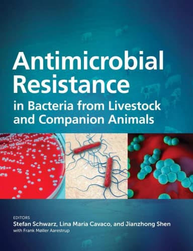 Image of - Antimicrobial Resistance In Bacteria From Livestock And Companion Animals | Hardcover