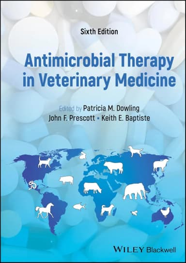 Image of - Antimicrobial Therapy In Veterinary Medicine 6th Editiond | Hardcover