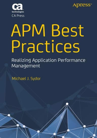 Image of - APM Best Practices Realizing Application Performance Management