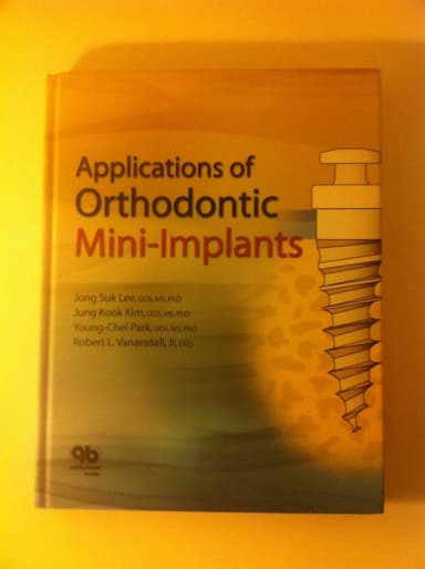 Image of - Applications of Orthodontic Mini-Implants | Hardcover