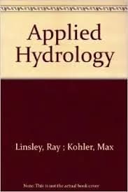 Image of - Applied Hydrology | Paperback