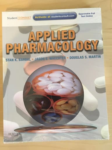 Image of - Applied Pharmacology | Paperback