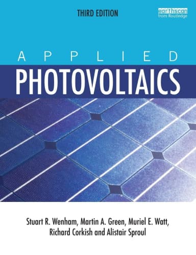 Image of - Applied Photovoltaics | Third Edition | Paperback