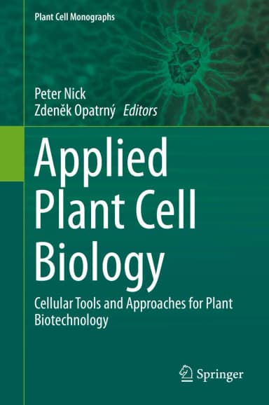 Image of - Applied Plant Cell Biology | Hardcover