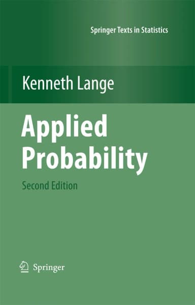 Image of - Applied Probability | 2nd Edition | Hardcover