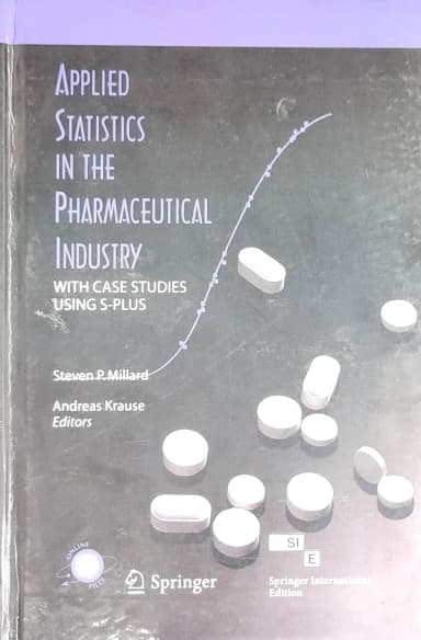 Image of - Applied Statistics in the Pharmaceutical Industry | Hardcover