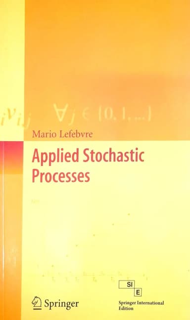 Image of - Applied Stochastic Processes | Paperback