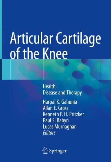 Image of - Articular Cartilage Of The Knee Health Disease And Therapy | Hardcover