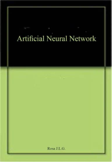 Image of - Artificial Neural Network | Hardcover
