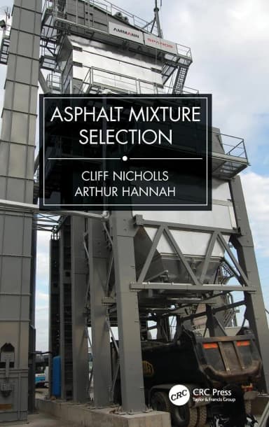 Image of - Asphalt Mixture Selection | Hardcover