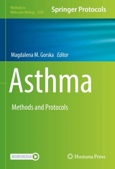 Image of - Asthma Methods And Protocols | Hardcover