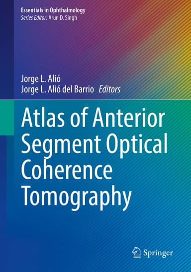 Image of - Atlas of Anterior Segment Optical Coherence Tomography | Paperback