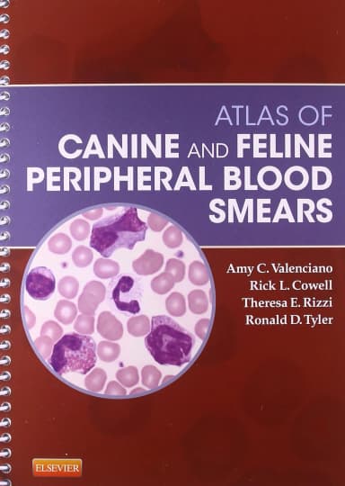 Image of - Atlas of Canine and Feline Peripheral Blood Smears | Paperback