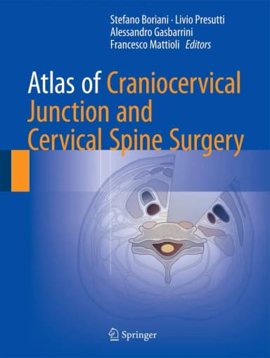 Image of - Atlas of Craniocervical Junction and Cervical Spine Surgery | Hardcover