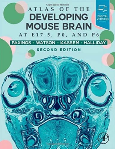 Image of - Atlas Of The Developing Mouse Brain At E17.5 P0 And P6 With Access Code 2nd Edition | Hardcover