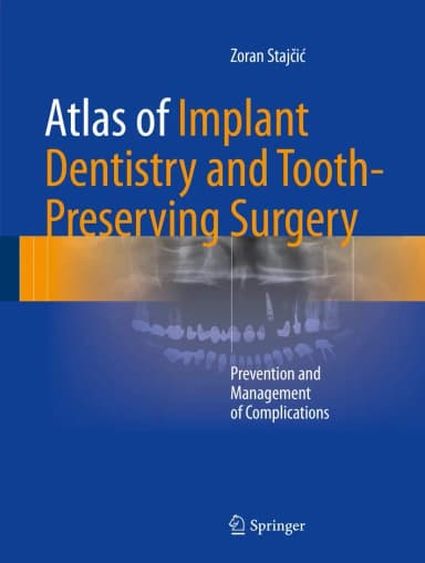 Image of - Atlas of Implant Dentistry and Tooth Preserving Surgery | Hardcover