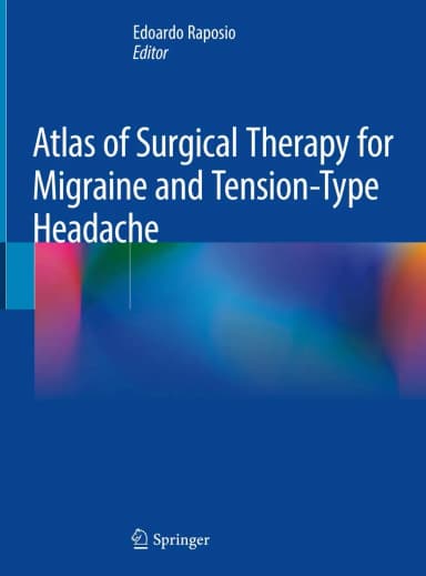 Image of - Atlas of Surgical Therapy for Migraine and Tension-Type Headache | Hardcover