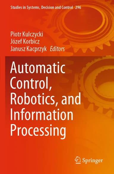 Image of - Automatic Control Robotics And Information Processing | Paperback