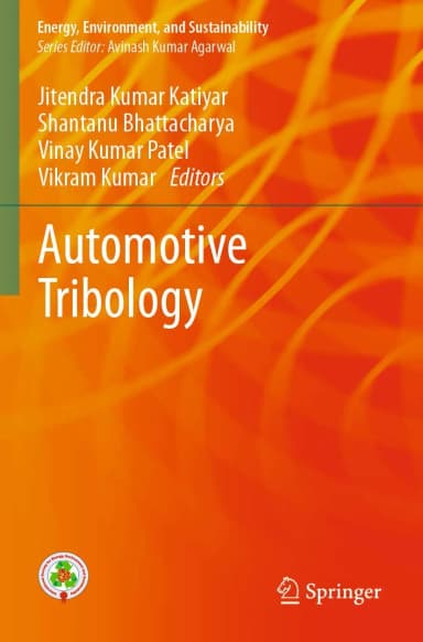 Image of - Automotive Tribology | Paperback