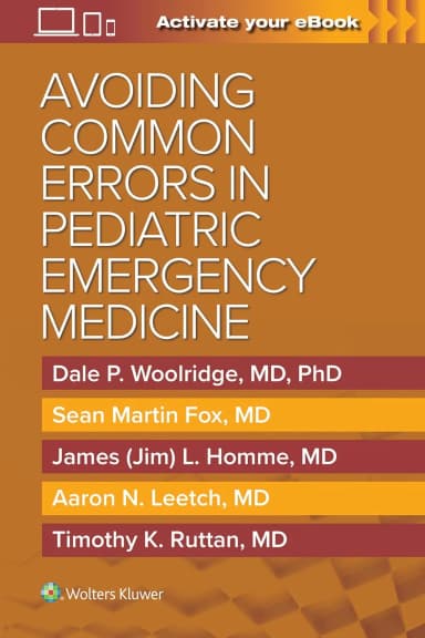 Image of - Avoiding Common Errors In Pediatric Emergency Medicine With Access Code | Paperback