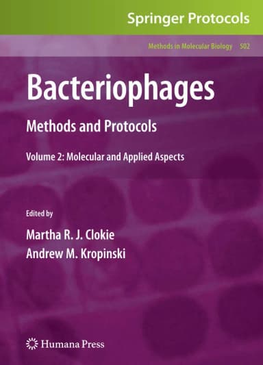 Image of - Bacteriphages Methods and Protocols | Volume 2 | Hardcover