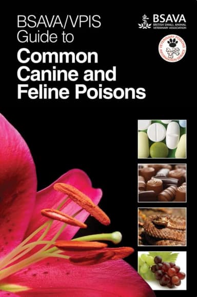 Image of - BASAVA/VPIS Guide to Common Canine and Feline Poisons | Paperback