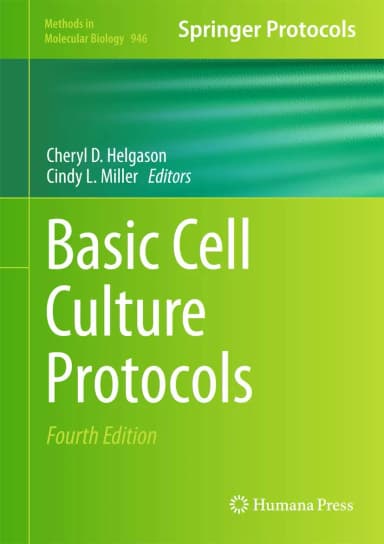 Image of - Basic Cell Culture Protocols | 4th Edition | Hardcover