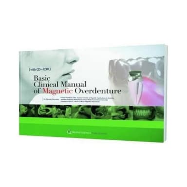 Image of - Basic Clinical Manual of Magnetic Overdenture | With CD-Rom | Paperback