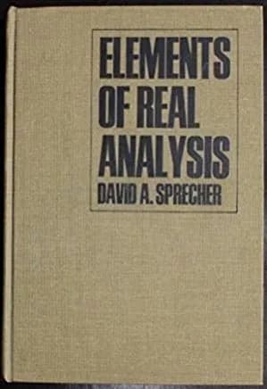 Image of - Basic Elements of Real Analysis | Paperback