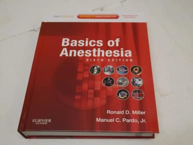 Image of - Basics of Anesthesia | 6th Edition | Hardcover
