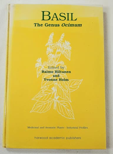 Image of - Basil The Genus Ocimum | Hardcover