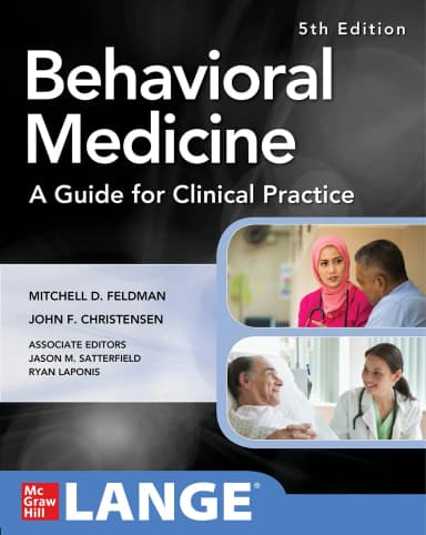 Image of - Behavioral Medicine A Guide For Clinical Practice | 5th Edition | Paperback