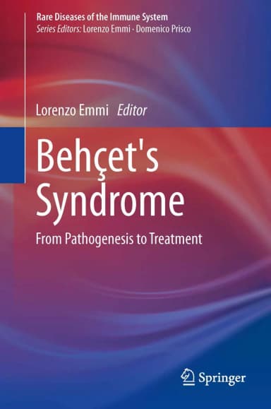 Image of - Behcet's Syndrom From Pathogenesis to Treatment | Hardcover