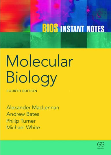 Image of - Bio Instant Notes Molecular Biology | 4th Edition | Paperback