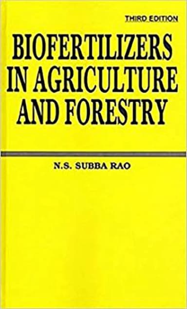Image of - Biofertilizers In Agriculture And Forestry | Third Edition | Paperback