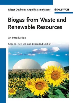 Image of - Biogas from Waste and Renewable Resources | 2nd edition | Hardcover
