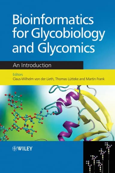 Image of - Bioinformatics for Glycobiology and Glycomics An Introduction | Hardcover