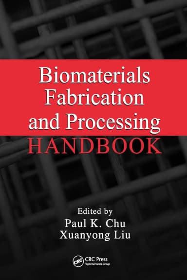 Image of - Biomaterials Fabrication and Processing Handbook | Hardcover