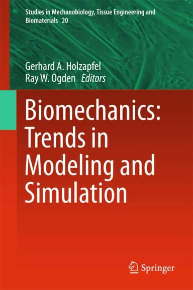 Image of - Biomechanics Trends in Modeling and Simulation | Hardcover