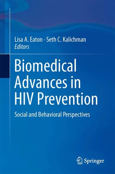 Image of - Biomedical Advances in HIV Prevention Social and Behavioral Perspectives | Hardcover