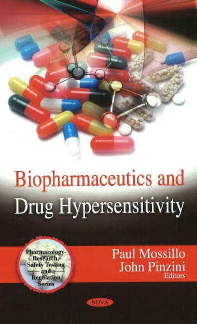 Image of - Biopharmaceutics and Drug Hypersensitivity | Hardcover