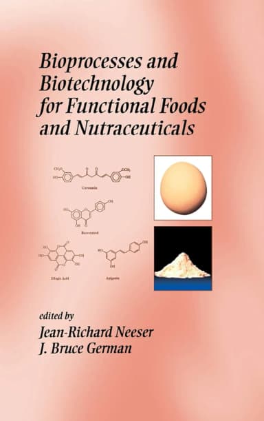 Image of - Bioprocesses and Biotechnology for Functional Foods and Nutraceuticals | Hardcover