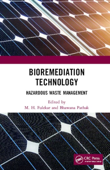 Image of - Bioremediation Technology Hazardous Waste Management | Hardcover