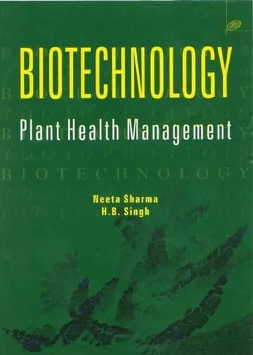Image of - Biotechnology Plant Health Management | Hardcover